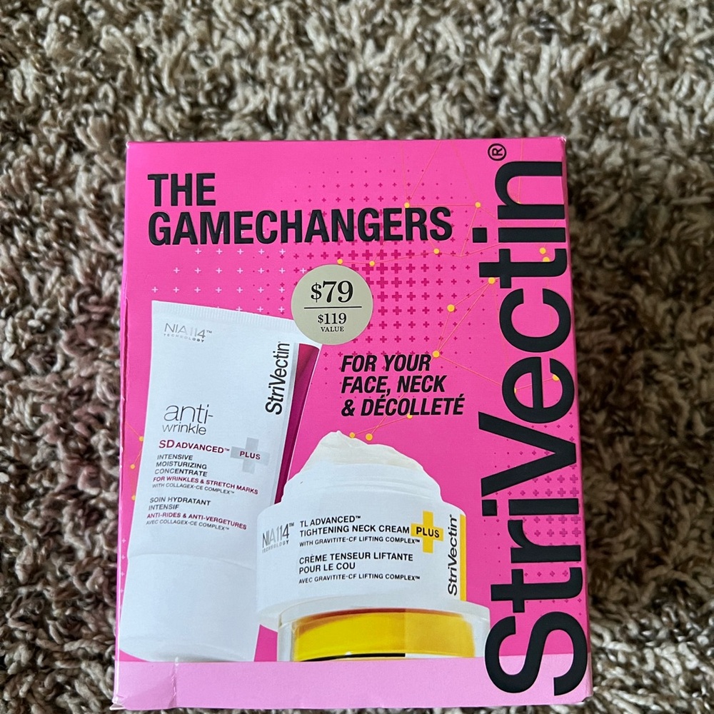 StriVectin Skincare Duo - Pink and White Packaging